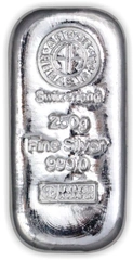 250g Silver Bar Argor-Heraeus