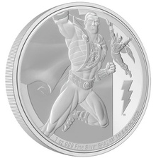 2023 Shazam Classic 1oz Proof Silver Coin Boxed