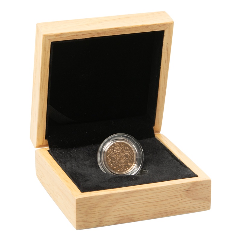 2022 Gold Sovereign Gift Boxed