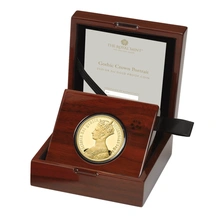 2021 Gothic Crown Portrait 2oz Gold Proof Boxed