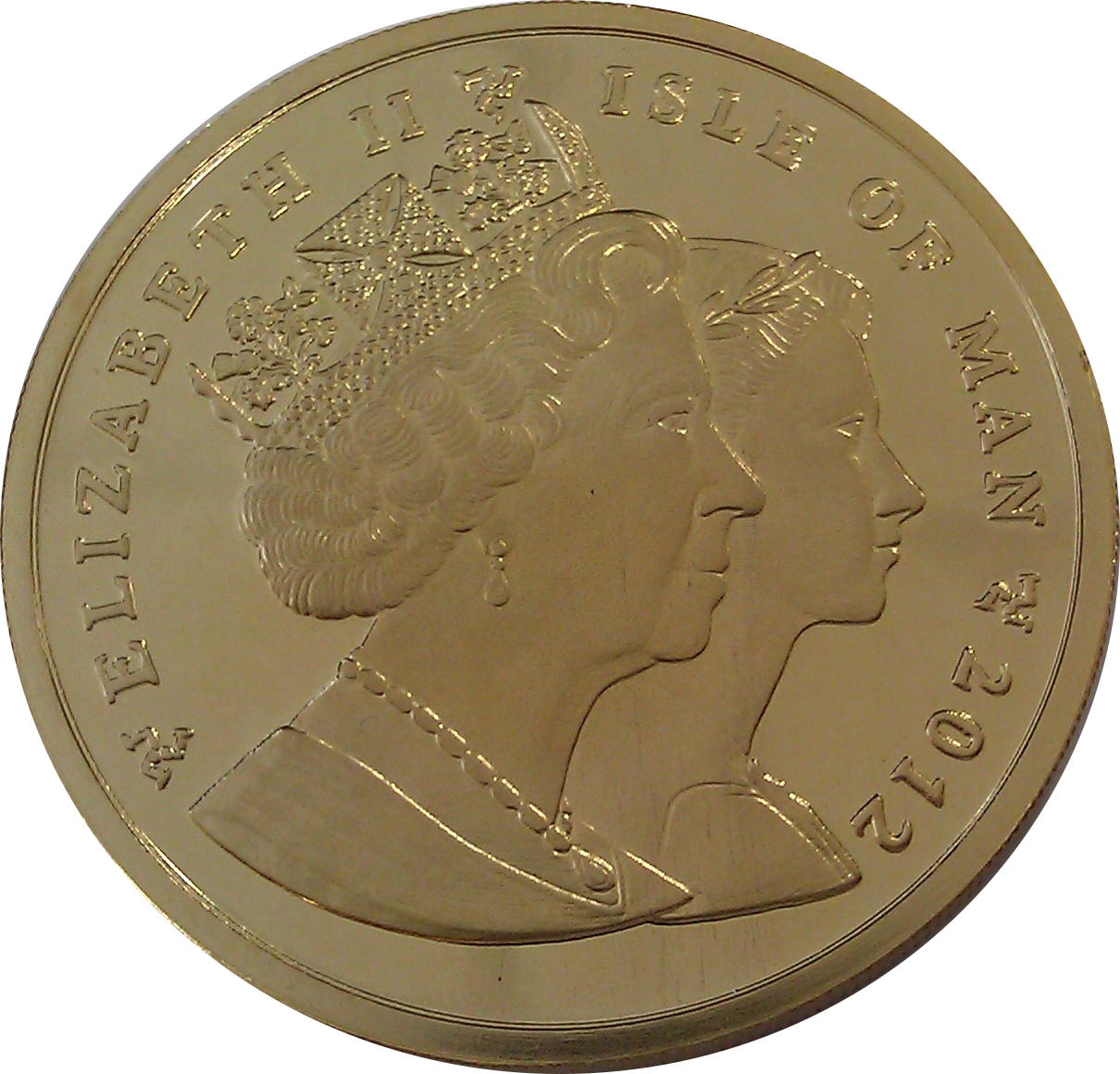 1oz Gold Isle of Man Manx Crown Coin 2012 - £1,145
