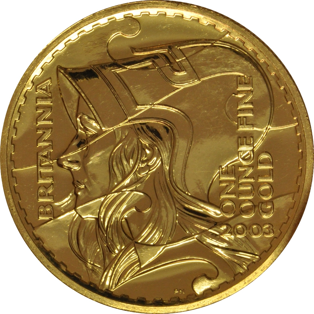 2003 Gold Britannia One Ounce Coin