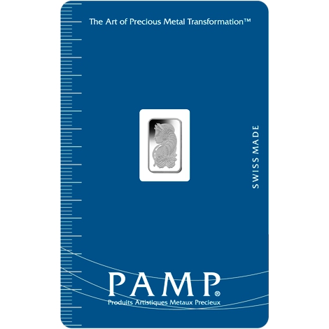 PAMP 2.5 Gram Palladium Bar
