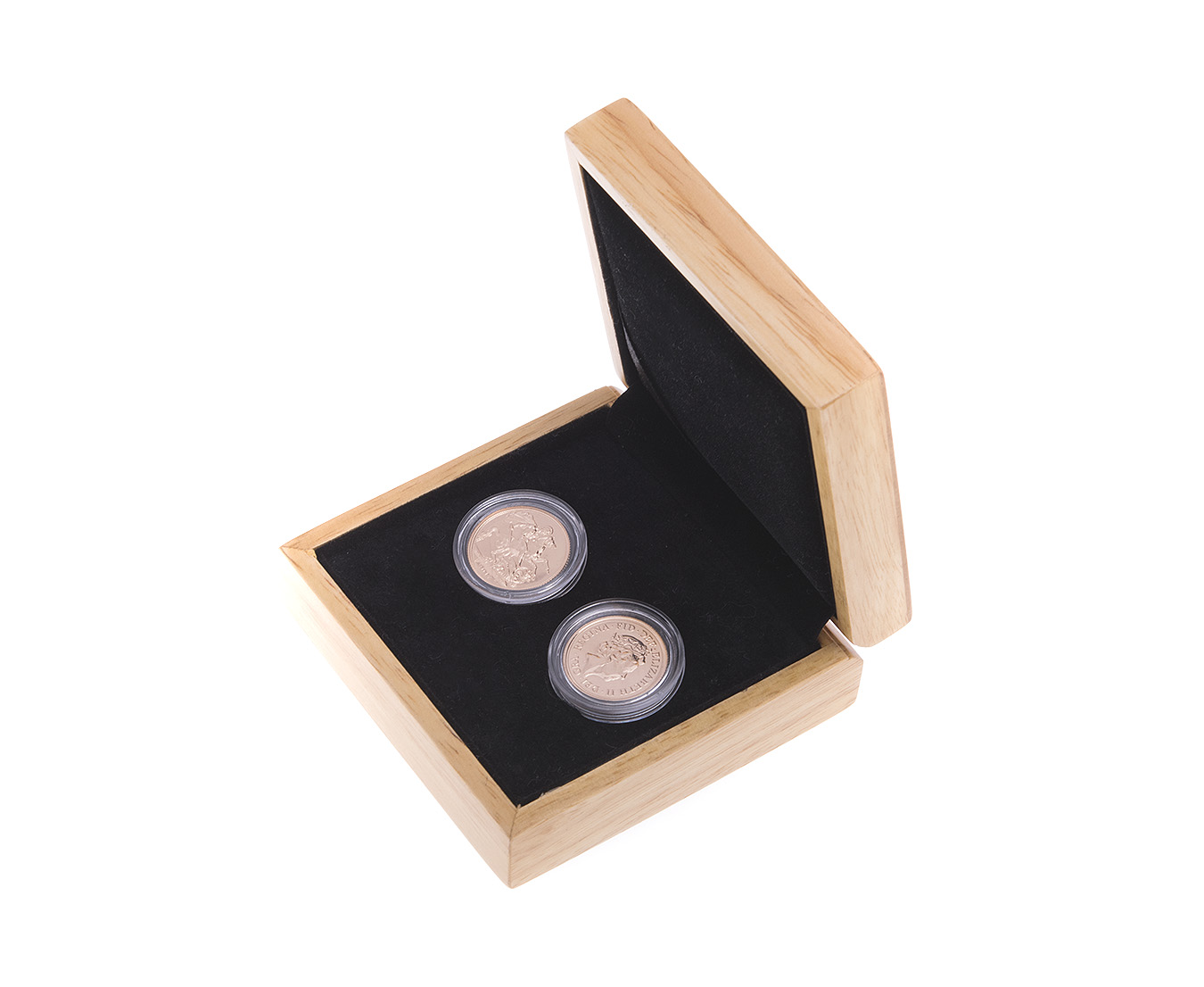 Two 2017 Sovereign Gold Coin in Gift Box