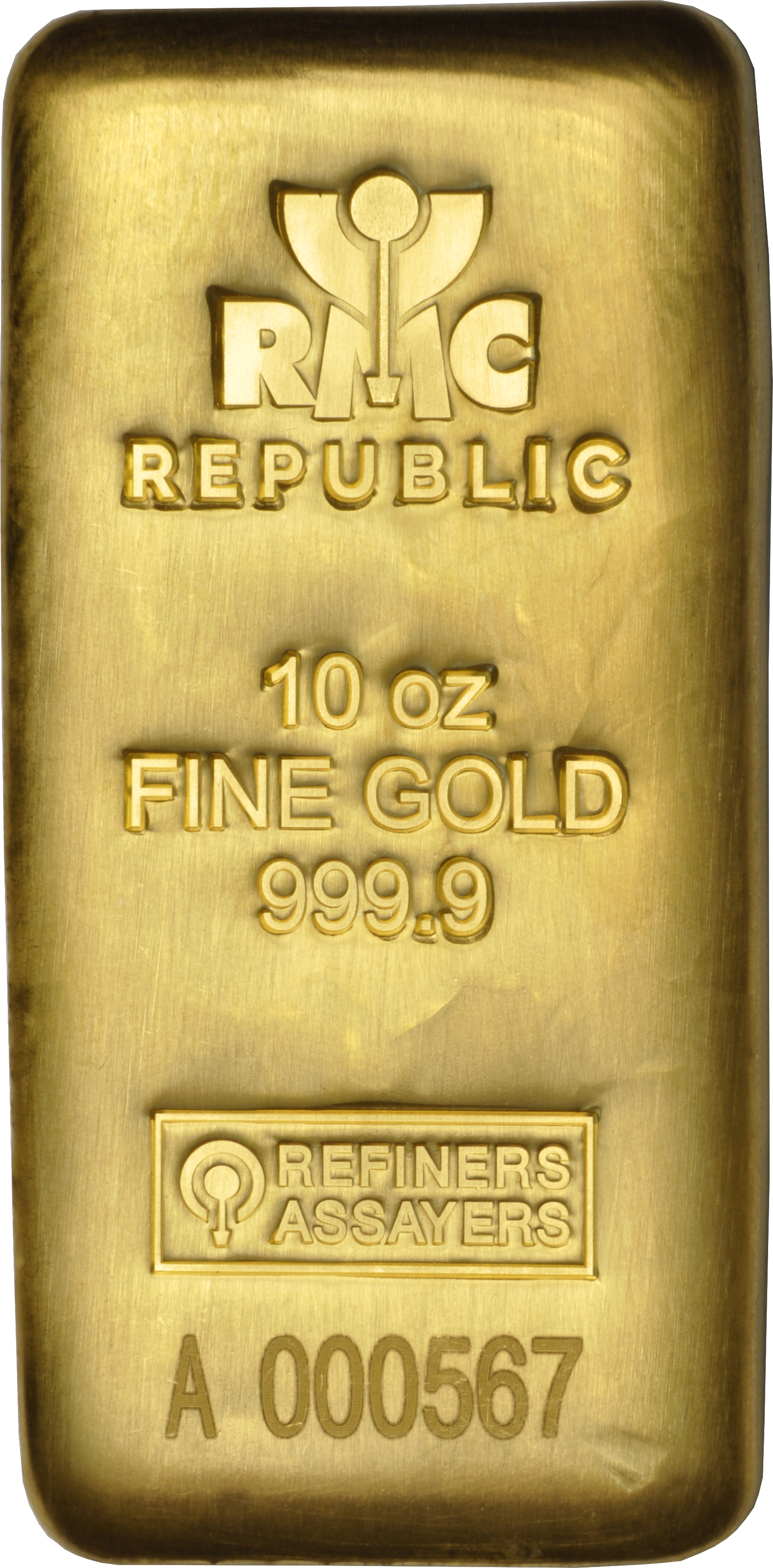 RMC 10oz Gold Bar
