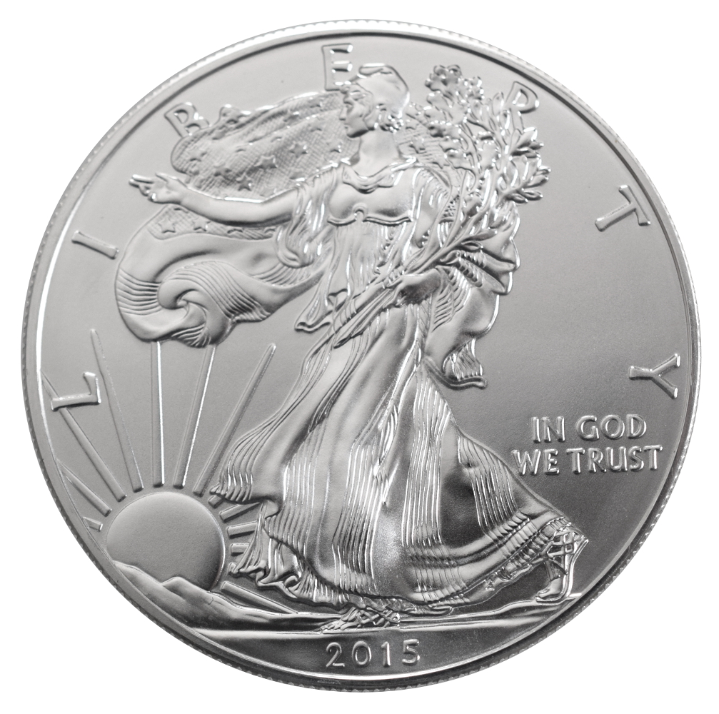2015 1oz American Eagle Silver Coin