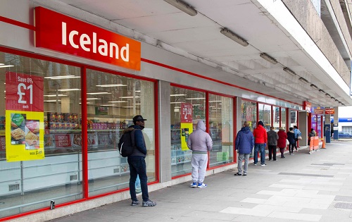 Iceland queues