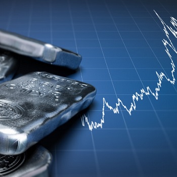 Silver price rising