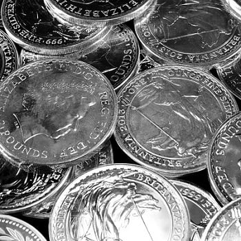 Silver Britannia Pile