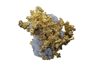 Gold in its natural state