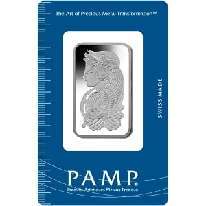 1oz PAMP Platinum Bar