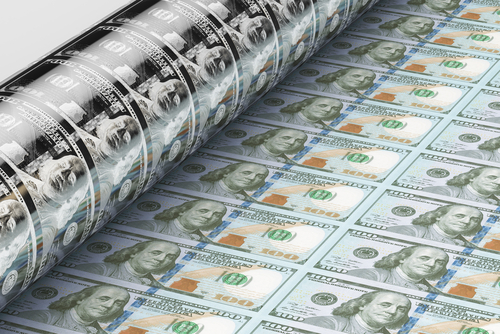 us dollars printing