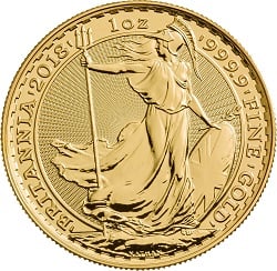 gold britannia 1oz coin