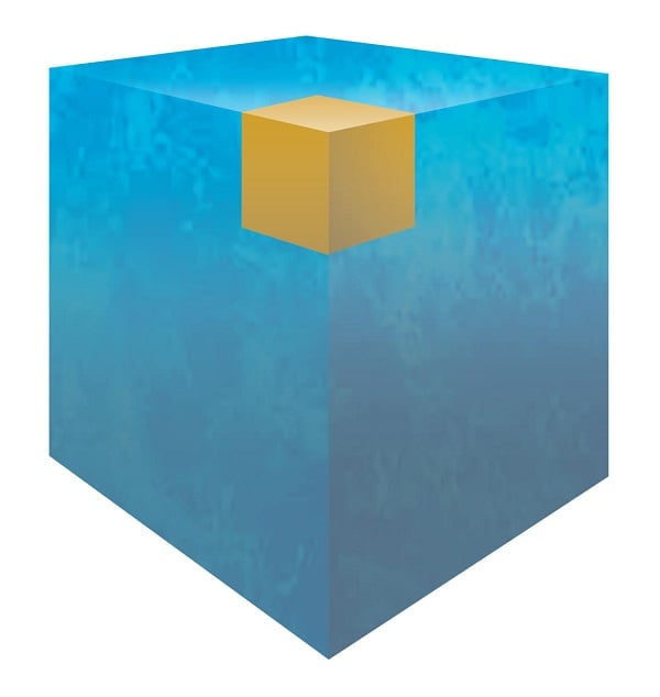 Gold density visualisation