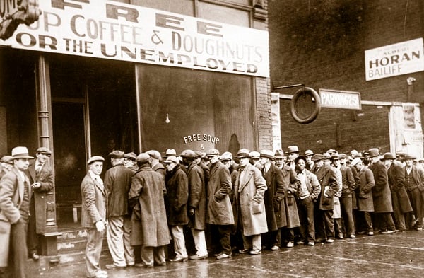 Queues during recessions