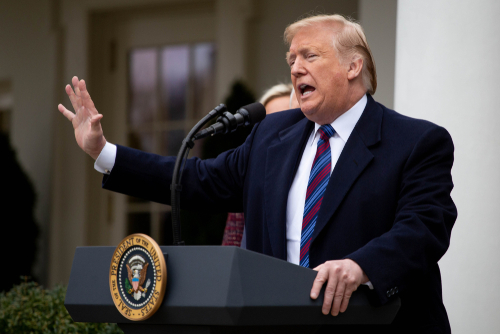 President Trump unhappy