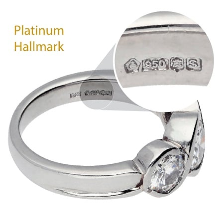 Platinum Jewelry Markings