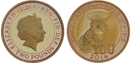 rare first world war 2 coin 2014