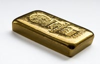 Gold bullion bar