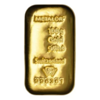 Cast Gold Bar