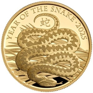 Royal Mint 2025 Year of the Snake Coin